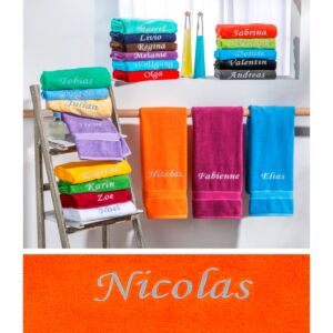 Linge en tissu éponge «Sally» personnalisable