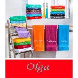 Linge en tissu éponge «Sally» personnalisable