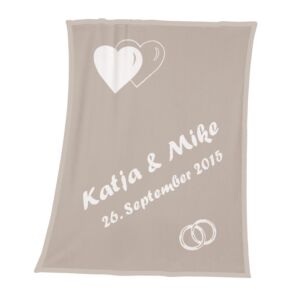 Couverture de mariage «Love» personnalisable
