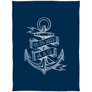 Couverture «Ancre» personnalisable