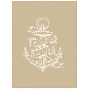 Couverture «Ancre» personnalisable