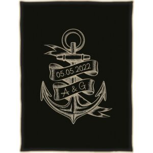 Couverture «Ancre» personnalisable