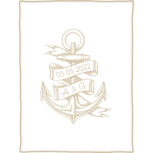 Couverture «Ancre» personnalisable