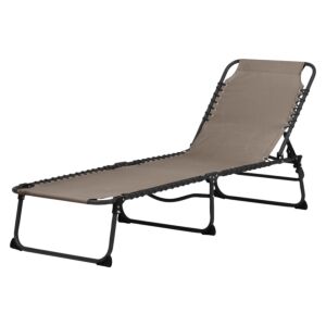 Liegestuhl «Rosa» dusty walnut, 2 Stück