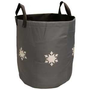 Pot antigel gris avec flocon de neige incl. zip, Ø 65 cm