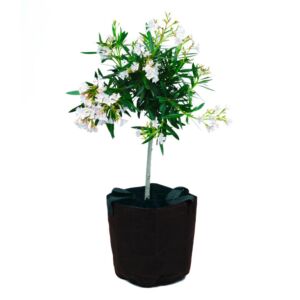 Protection pour pot, brun avec zipper, Ø 35 cm