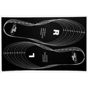 Semelles intérieures «chili-feet»1 paire / 5 mm 