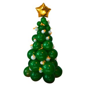 Sapin de Noël à ballons