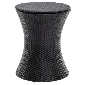 Table de bistrot avec compartiment à glace