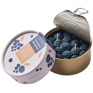 Bougie mûres en boîte 