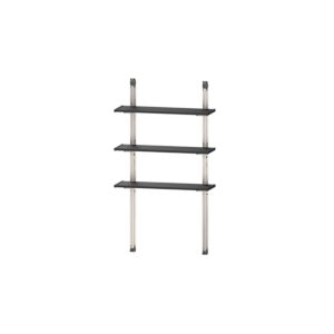 Regalset 100cm, 3 étagères 100 cm, 6 supports, 2 barres