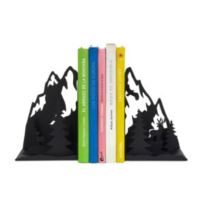 Serre-livres «Montagnes», lot de 2