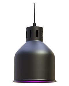 Lampenschirm SAGA in schwarz, E27, 4m Kabel, ohne Leuchtkörper