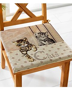 Coussin de chaise «Chats»