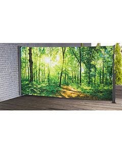 Seitenmarkise «Wald», 300 × 160 cm