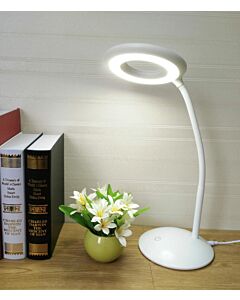 Lampe de bureau LED avec loupe