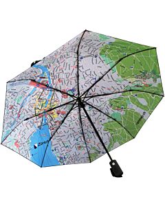 Parapluie de poche Rainmap Zurich