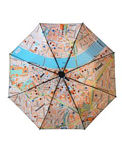 Parapluie de poche Rainmap Bâle