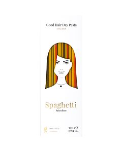 500 g de Spaghetti tricolore, avec tomates séchées, épinards et betteraves rouges 