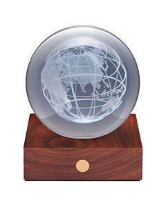 Lampe décorative Gingko Design, 3D Globe terrestre