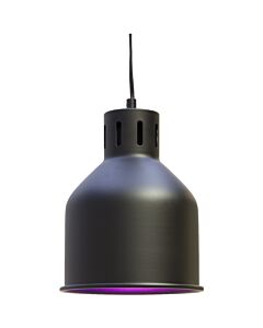 Lampenschirm SAGA in schwarz, E27, 4m Kabel, ohne Leuchtkörper