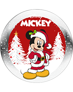 Clip disquette Noël Mickey