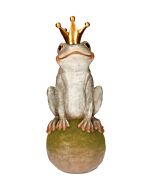 Figurine décorative «Roi grenouille»