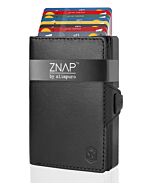 ZNAP Slim Wallet für 12 Karten - Glattleder, personalisiert