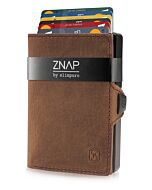 ZNAP Slim Wallet für 12 Karten – Vintage
